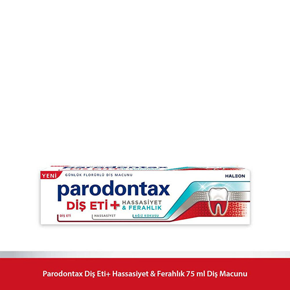 Parodontax Sensitive Teeth and Gum Health Toothpaste with Fluoride - Natural Mint Flavor, 2.54 fl oz - view 2