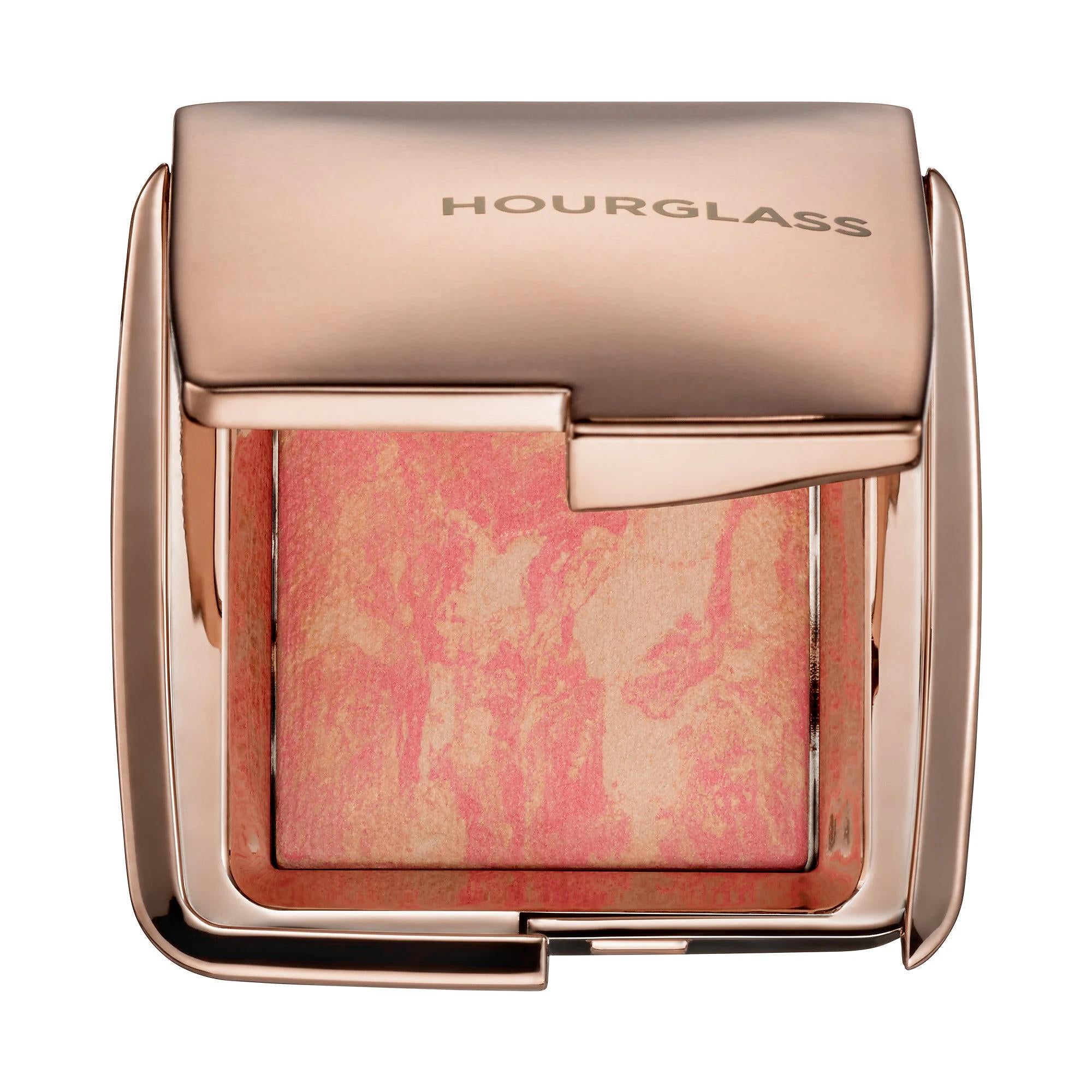 Hourglass Mini Ambient Lighting Blush: Vegan, Cruelty-Free, Multidimensional Color &amp; Natural Finish for a Radiant Glow Hourglass Ambient Lighting Blush: Vegan, Radiant &amp; Cruelty-Free ambient lighting blush, hourglass blush, vegan blush, cruelty-free blush, multidimensional blush, natural finish blush, photoluminescent blush, buildable color blush, paraben-free blush, talc-free blush, blush, vegan makeup, cruelty-free makeup, multidimensional color, natural glow, sensitive skin, ethical beauty, high-end make