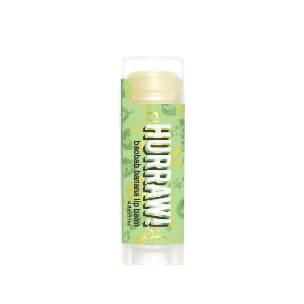 Hurraw Natural Lip Balm with Baobab and Banana - Moisturizing, Organic Lip Care for Dry Lips - 4.8g Hurraw Baobab Banana Lip Balm - Natural & Organic Lip Balm, Natural Lip Care, Baobab Lip Balm, Banana Lip Balm, Organic Lip Balm, Eco-Friendly Lip Care, Natural Ingredients, Moisturizing Lip Balm, Sustainable Lip Care, Dry Lip Solution, Chapped Lip Relief, Hurraw, Organic Cosmetics