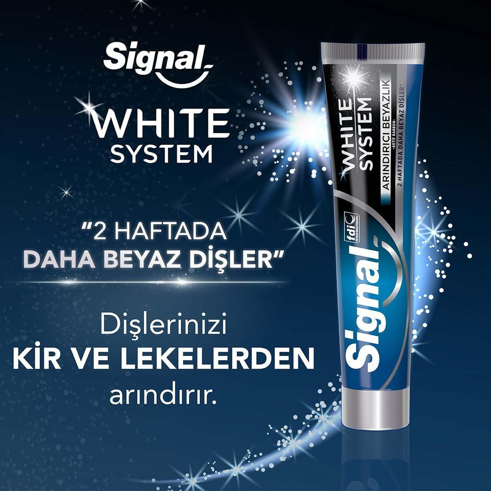 Signal White System Arındırıcı Beyazlık Diş Macunu - Beyaz Dişler, Ferah Nefes - view 6