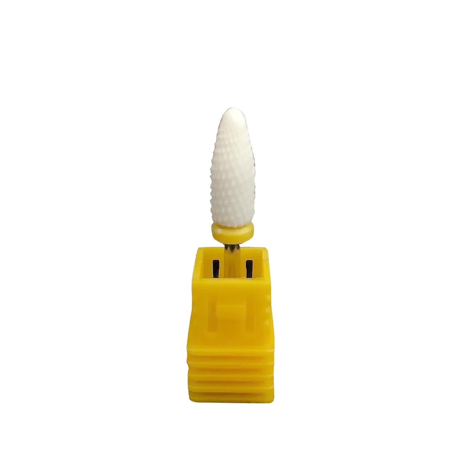 Trina Ceramic Nail Drill Bit for Artificial Nail Shaping - Precise, Durable, Gentle on Nails Trina Ceramic Nail Drill Bit for Precise Nail Shaping nail drill bit, ceramic nail bit, artificial nail care, nail shaping tool, Trina nail products, nail care, beauty products, nail technicians, beauty professionals, DIY nail care, nail shaping, nail filing
