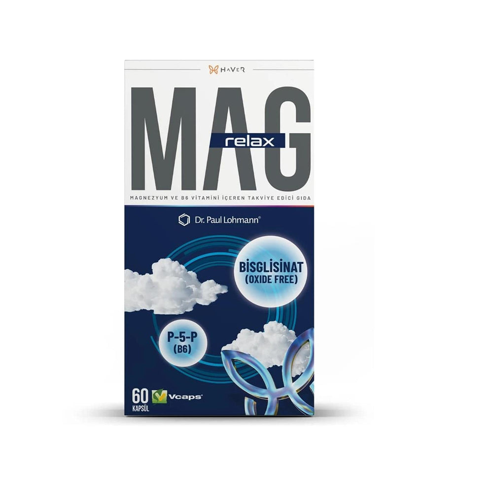 Haver Mag Relax Magnesium Complex Supplement 60 Capsules