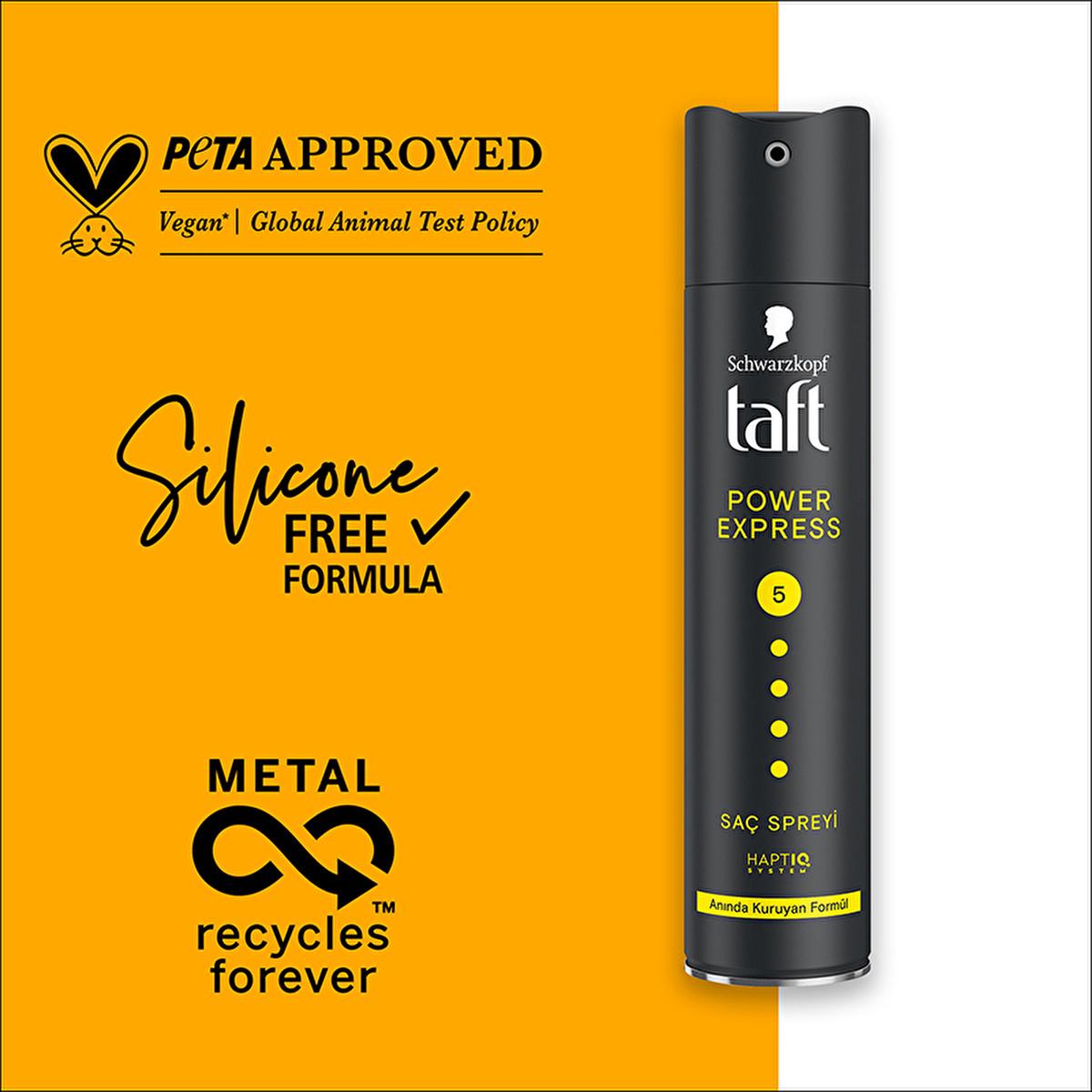 Taft Power Express: Extra Strong Hold Hair Spray - 48H Mega Hold, Fast Drying, Adds Shine - [Volume] fl oz Taft Power Express: Strong Hold Hair Spray - Long Lasting Shine hair spray, strong hold hair spray, shine hair spray, fast drying hair spray, long lasting hair spray, hair styling product, Taft hair spray, extra hold hair spray, hair styling, hair care, style, hold, shine, fast drying, long lasting, hair product, women's hair, hairspray, volume hairspray