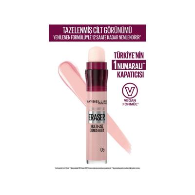 Maybelline Instant Anti Age Eraser Concealer - Vegan, Hydrating & Multi-purpose Makeup - view 2
