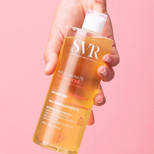 Svr Topialyse Lavender Oil Body Wash 400Ml - Gentle, Moisturizing Body Cleanser for Sensitive Skin - view 2