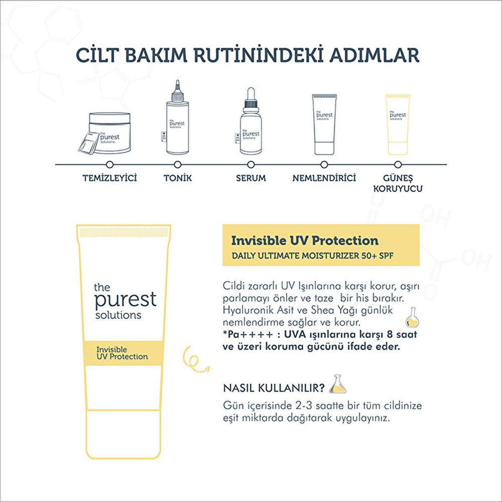The Purest Solutions UV Protective Moisturizer SPF 50+ - Non-Greasy, Hydrating Sunscreen for Daily Use with - view 4