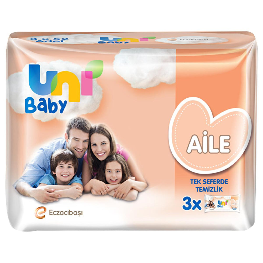 Uni Baby: Family Baby Wipes 156 Count - Alcohol, Dye, Paraben, SLS & SLES Free - Gentle Hypoallergenic Wipes for Sensitive Skin Uni Baby Family Wipes: Alcohol-Free, Gentle Baby Wipes baby wipes, family wipes, alcohol free wipes, dye free wipes, paraben free wipes, SLS free wipes, SLES free wipes, sensitive skin wipes, hypoallergenic wipes, unscented baby wipes, wipes for sensitive skin, gentle wipes, hygienic wipes, family essentials, baby care, diaper wipes, travel wipes, cleaning wipes, baby hygiene, fami