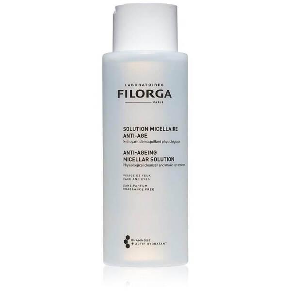 filorga anti ageing micellar solution 400ml front view, filorga anti ageing micellar solution 400ml bottle, filorga anti ageing micellar solution 400ml packaging Filorga Anti Ageing Micellar Solution - 400ml Filorga Anti Ageing Micellar Solution - 400ml filorga, micellar-solution, anti-ageing, skincare, makeup-remover, facial-cleanser, hydrating, gentle-cleansing, adults, ai-generated