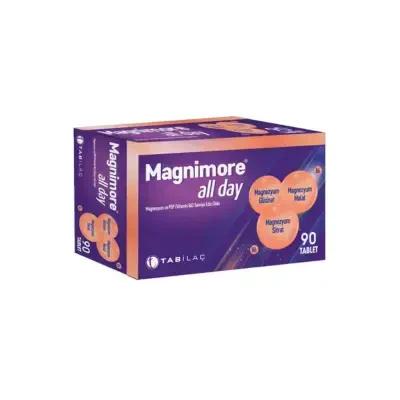 Magnimore All-Day Magnesium Supplement with P5P Vitamin B6: Supports Muscle Relaxation, Energy & Overall Well-being | 90 Tablets Magnimore Magnesium + B6: Energy & Muscle Support | 90 Tablets Magnesium supplement, Vitamin B6 supplement, Magnesium Citrate, Magnesium Bisglycinate, Magnesium Malate, Magnezyum takviyesi, P5P vitamin, Magnesium deficiency, Muscle relaxation supplement, Energy support supplement, magnesium, vitamin b6, P5P, muscle relaxation, energy support, stress relief, bone health, muscle hea