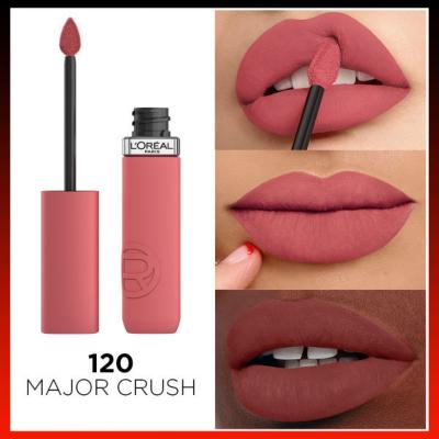Loreal Paris Liquid Matte Lipstick - Long Lasting, Transfer Resistant Makeup - 120 Major Crush - view 3
