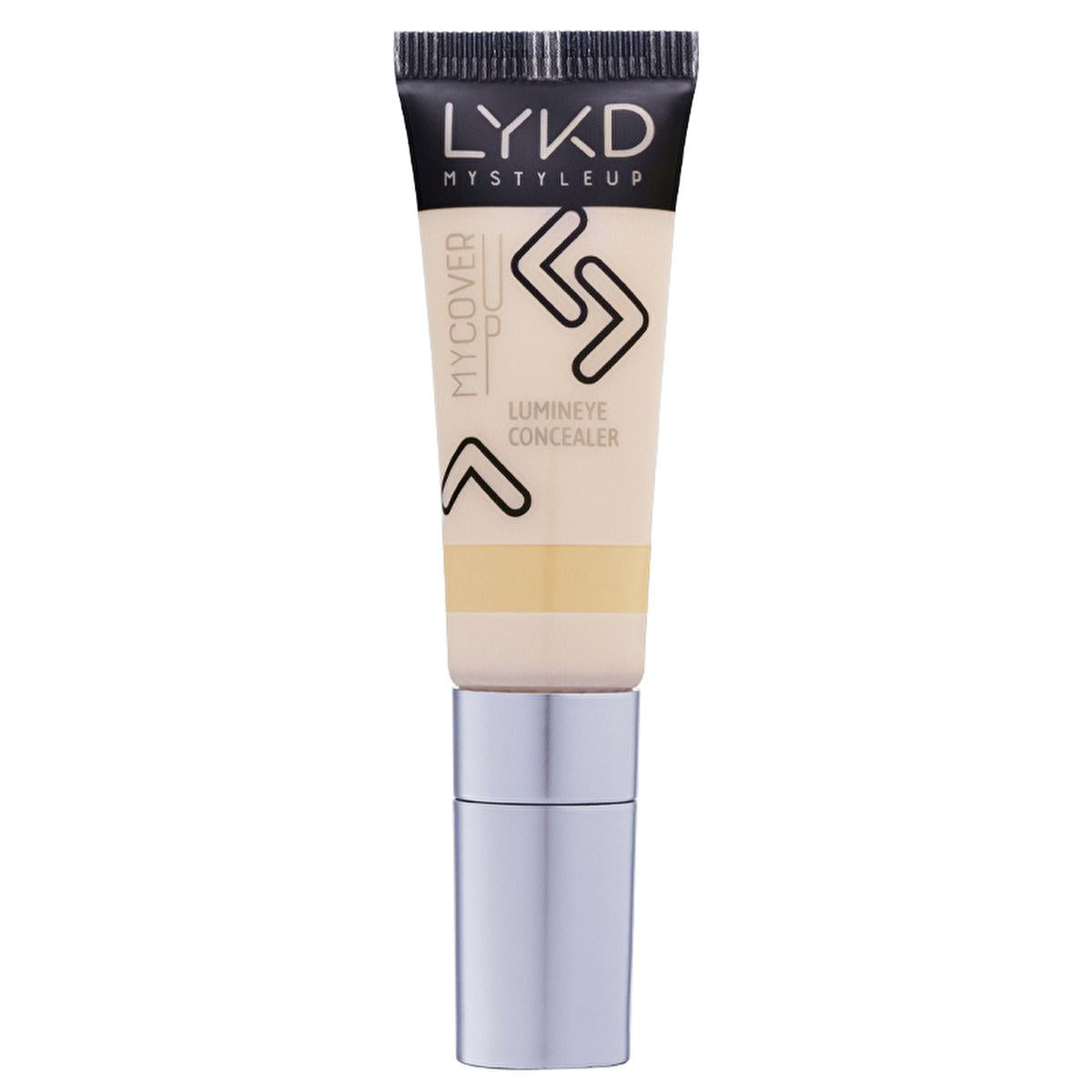 LYKD Metal-Tipped Concealer for Flawless Coverage - High Coverage, Long-Lasting Makeup with Innovative Applicator LYKD Concealer for Flawless Coverage - High Coverage & Long Lasting Metal-tipped concealer, High coverage concealer, Long-lasting makeup, Natural finish concealer, Innovative makeup applicator, Flawless coverage, Makeup for imperfections, Precise application, Cooling sensation during makeup application, Daily makeup essentials, Special occasion makeup, Concealer for blemishes, Dark circle concea