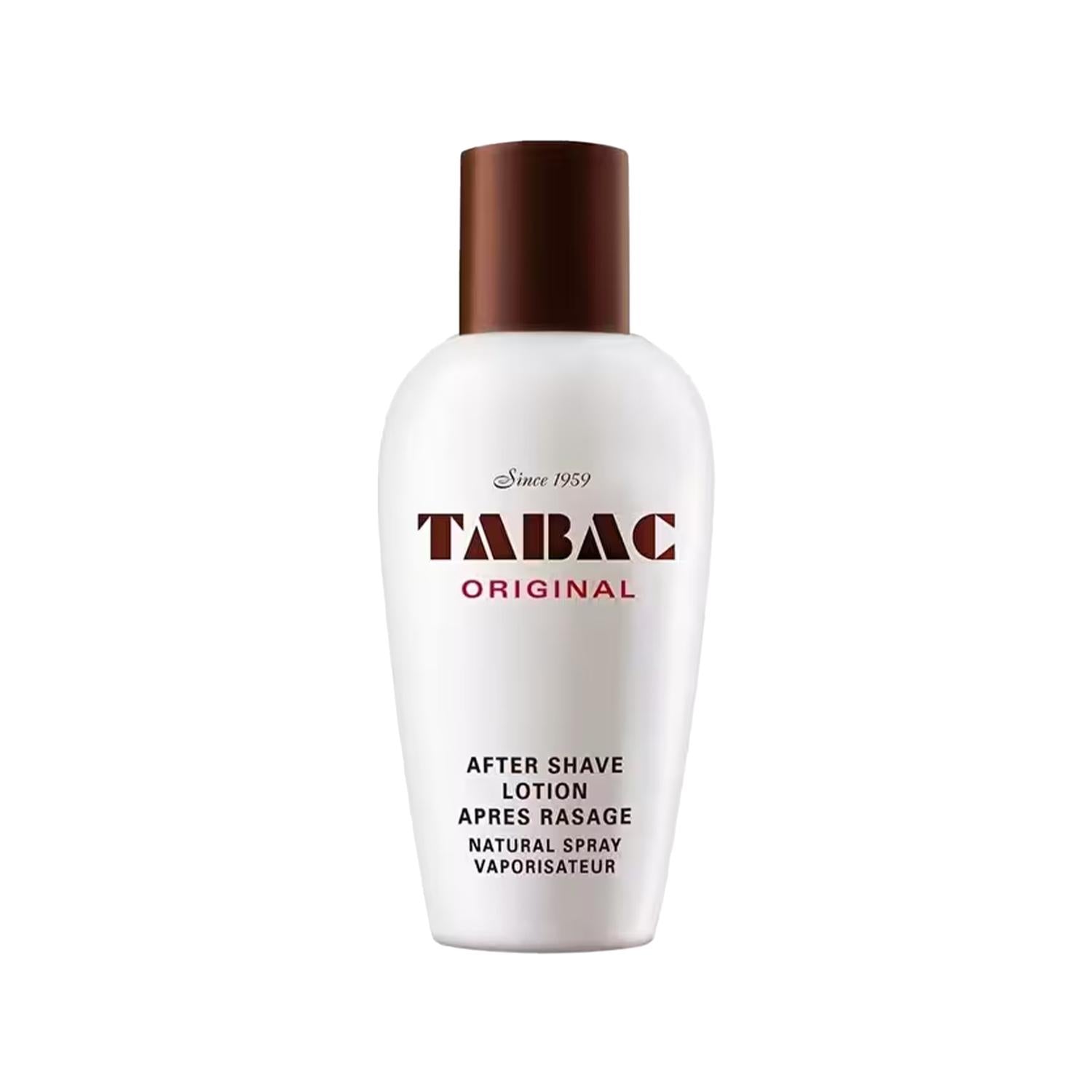 Tabac Original After Shave Lotion Natural Spray 100ml - Soothing, Moisturizing Men's Grooming Tabac Original After Shave Lotion - Natural Spray for Men After shave lotion, Natural spray, Tabac Original, Post shave care, Men's grooming, Gentle on skin, Easy application, Long-lasting supply, Natural ingredients, Spray format, 100ml, Men's skincare, Shaving essentials, Skincare routine, Grooming products