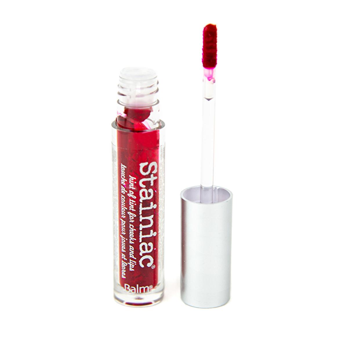 theBalm Stainiac Lip & Cheek Beauty Queen - Hyaluronic Acid Multi-Use Makeup for Natural Look theBalm Stainiac - Hydrating Lip & Cheek Makeup lip and cheek stain, hyaluronic acid makeup, multi-use beauty product, moisturizing cosmetics, versatile makeup for natural look, cosmetics, makeup, beauty products, skincare, natural look, effortless beauty, theBalm, Stainiac, Beauty Queen, lip stain, cheek stain, universal shade, hydrating makeup