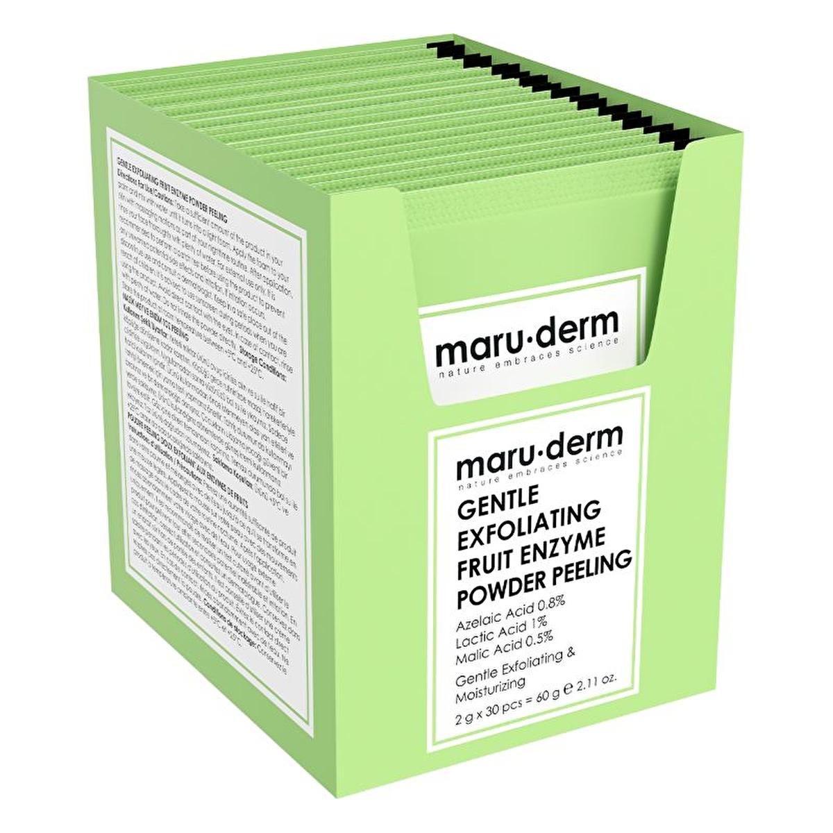 Maruderm: Gentle Facial Exfoliating Powder with Azelaic, Lactic & Malic Acid - Reduce Blemishes, Renew Skin (30 Packets) Maruderm Exfoliating Powder: Gentle Facial Peel for Radiant Skin exfoliating powder, azelaic acid peel, lactic acid exfoliant, malic acid peel, gentle facial exfoliant, sensitive skin exfoliant, skin renewal powder, blemish reducing exfoliant, facial peel, skin exfoliant, azelaic acid, lactic acid, malic acid, powder exfoliant, sensitive skin, blemish reducing, redness reducing, even skin