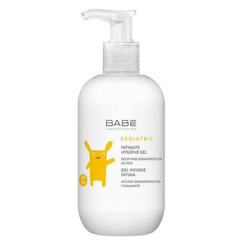 Babe Children's Intimate Hygiene Gel - Gentle, Natural, and Safe for Kids - Prebiotic & Antiseptic Properties - Intimate Care