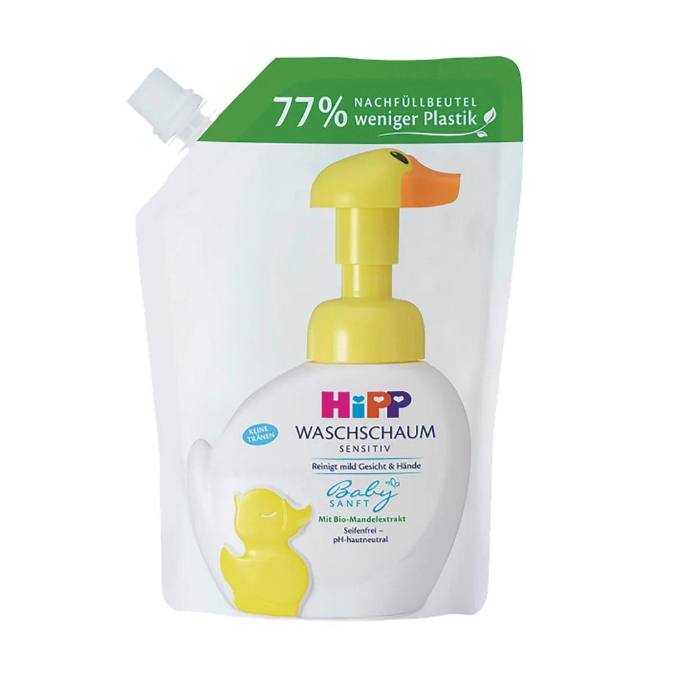 HiPP Babysanft Gentle Baby Hand Wash Foam Refill 250 ml