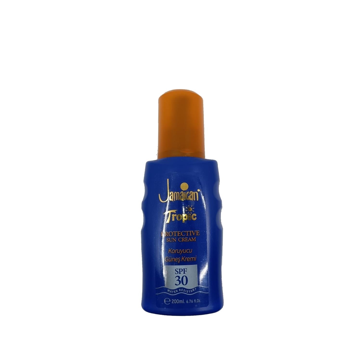 Jamaican Tropic Sunscreen Lotion SPF30 - 200ml, Moderate Protection for Outdoor Activities Jamaican Tropic SPF30 Sunscreen Lotion - 200ml SPF30 sunscreen, sunscreen lotion, Jamaican Tropic sun cream, sun protection for outdoor activities, UV protection lotion, outdoor protection, skin care, sun care, beach essentials, hiking gear, sunblock, skin protection