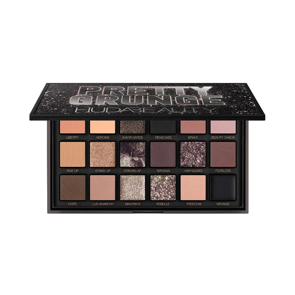 Pretty Grunge Eyeshadow Palette - 18 Ultra-Pigmented Shades, Cruelty-Free Makeup with Matte, Metallic & Multichromatic Finishes Pretty Grunge Eyeshadow Palette - 18 Cruelty-Free Shades eyeshadow palette, grunge makeup, cruelty-free cosmetics, hypoallergenic makeup, smoky eyeshadow, cool-toned eyeshadows, versatile eyeshadow shades, makeup for sensitive skin, grunge eyeshadow, dramatic eye makeup, everyday makeup, special occasion makeup