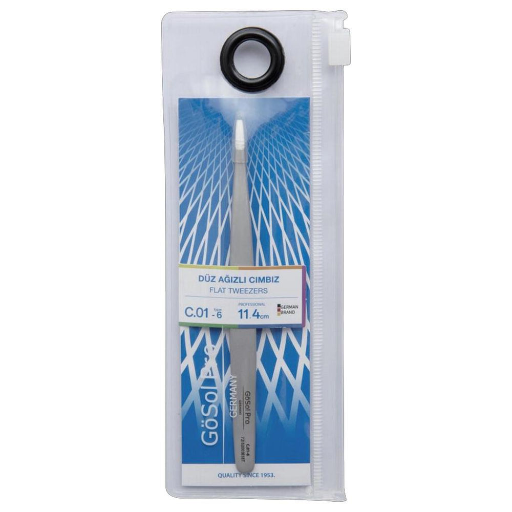 Gosol Eyelash Tweezers Precision Application Tool 11.4 cm