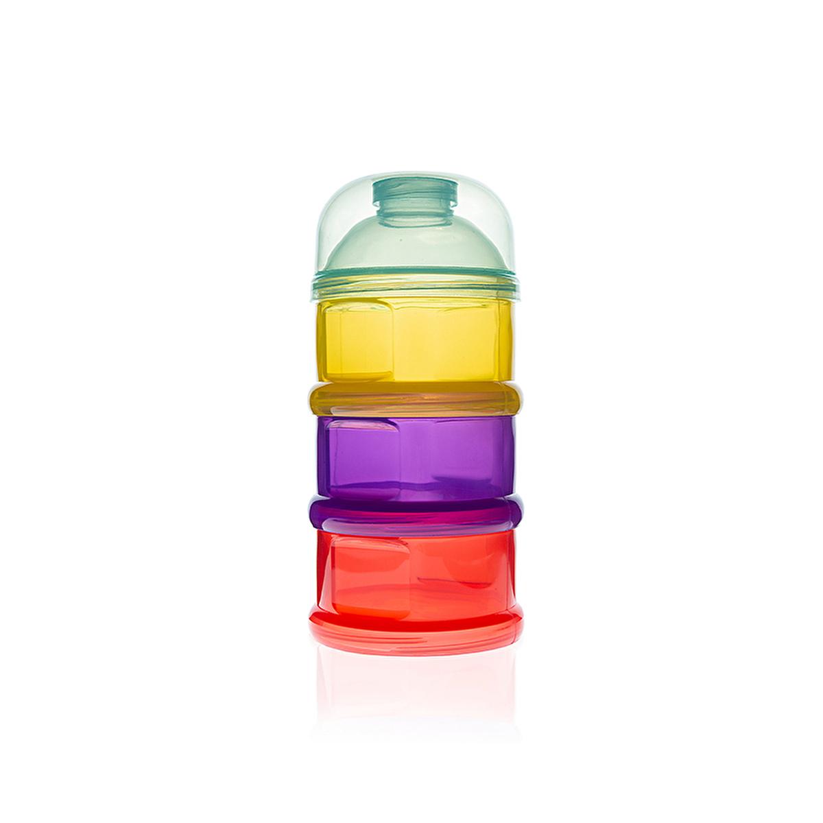 Babyjem 3-Compartment Baby Food Container - BPA-Free, Sterilizable, Portable Babyjem 3-Compartment Baby Food Container - BPA-Free baby food container, baby powder milk storage, BPA-free baby products, sterilizable baby accessories, portable baby feeding solutions, baby care, baby feeding, baby storage, baby products, baby essentials