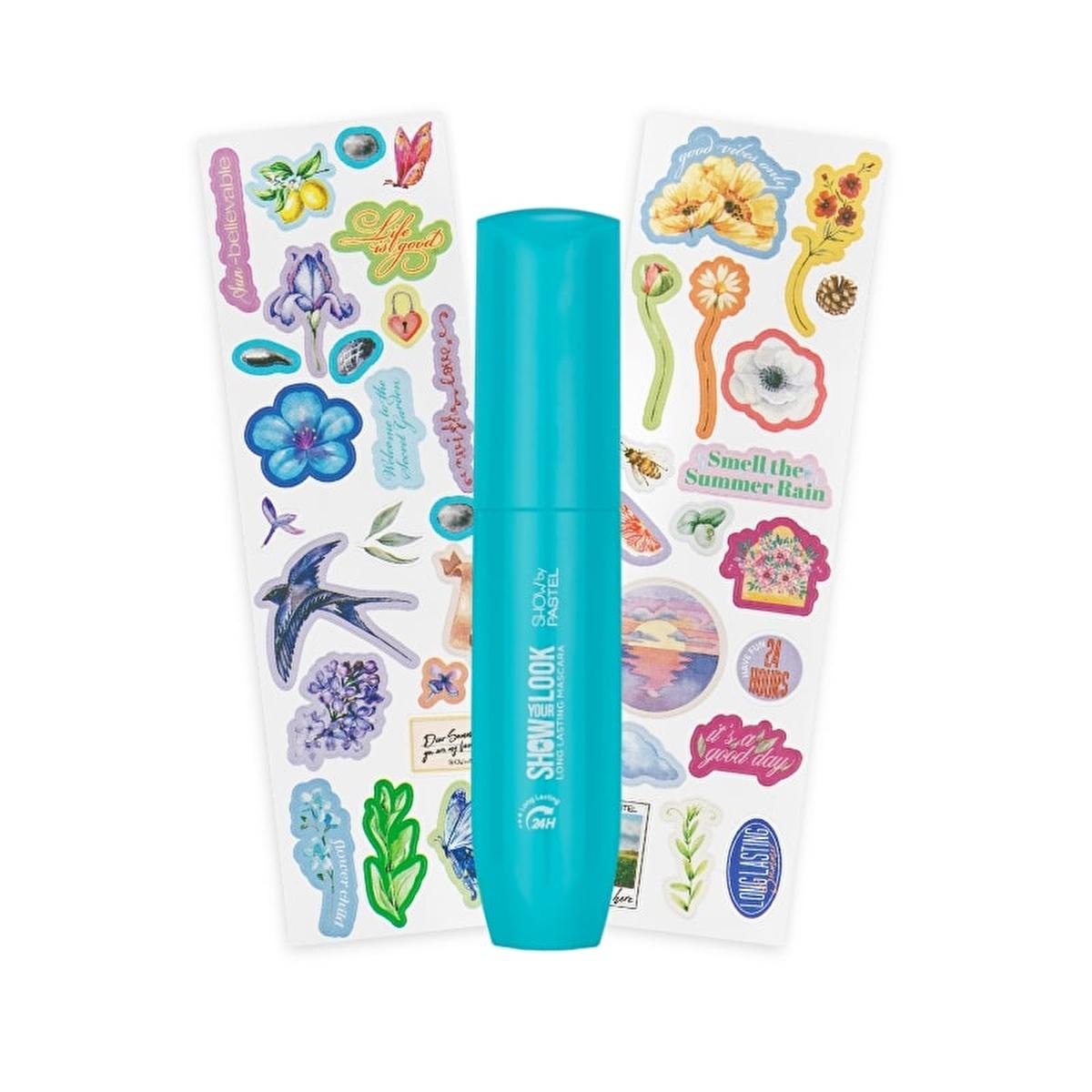 Show by Pastel 24H Long Lasting Volume Mascara - Waterproof, Cruelty-Free & Vegan - Secret Garden Show by Pastel 24H Long Lasting Volume Mascara - Waterproof & Vegan long lasting mascara, volume mascara, water-resistant mascara, cruelty-free cosmetics, vegan beauty products, Secret Garden collection, Show by Pastel, 24H volume, silicone brush mascara, nourishing lash care, ethical beauty products, sensitive eye makeup, all-day wear mascara, volumizing mascara, lengthening mascara