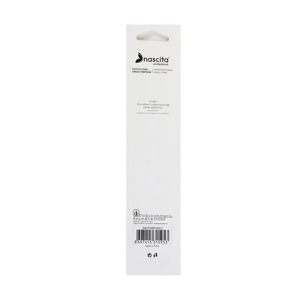Nascita Dual-Ended Nail File, Cuticle Scraper 011