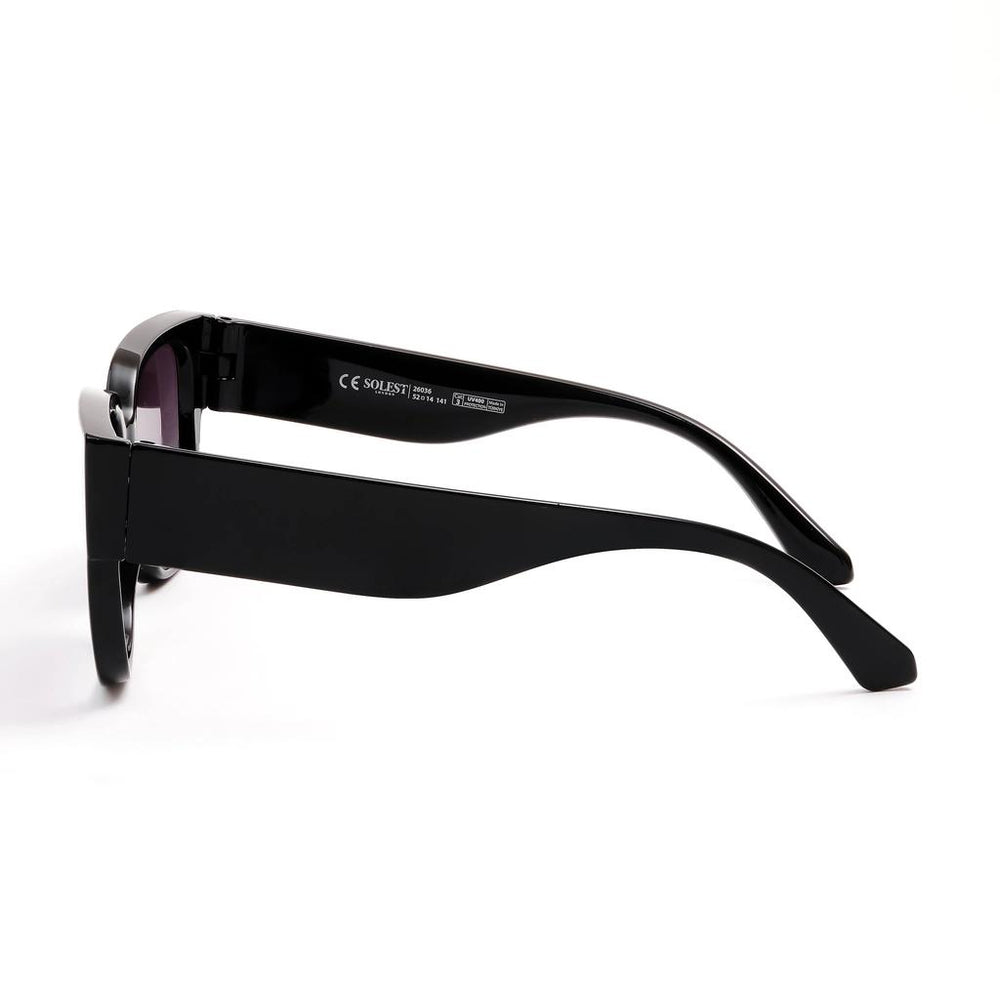 Solest London Black Women's Sunglasses with UV Protection
