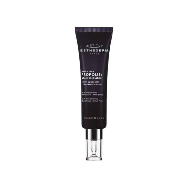 Esthederm Salicylic Acid Serum with Propolis - Pore Minimizing, Non-Greasy Skincare for Acne-Prone Skin Esthederm Salicylic Acid Serum - Pore Minimizing Skincare salicylic acid serum, propolis extract skincare, pore minimizing serum, non-greasy skincare, targeted skin treatment, acne-prone skin, skincare for blackheads, enlarged pores, evening skincare routine, natural skincare ingredients, cosmetic serum, Esthederm skincare