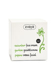 Ziaja Cucumber Face Cream 50ml - Moisturizing Cream for Oily Skin, Natural Skincare - Face Cream