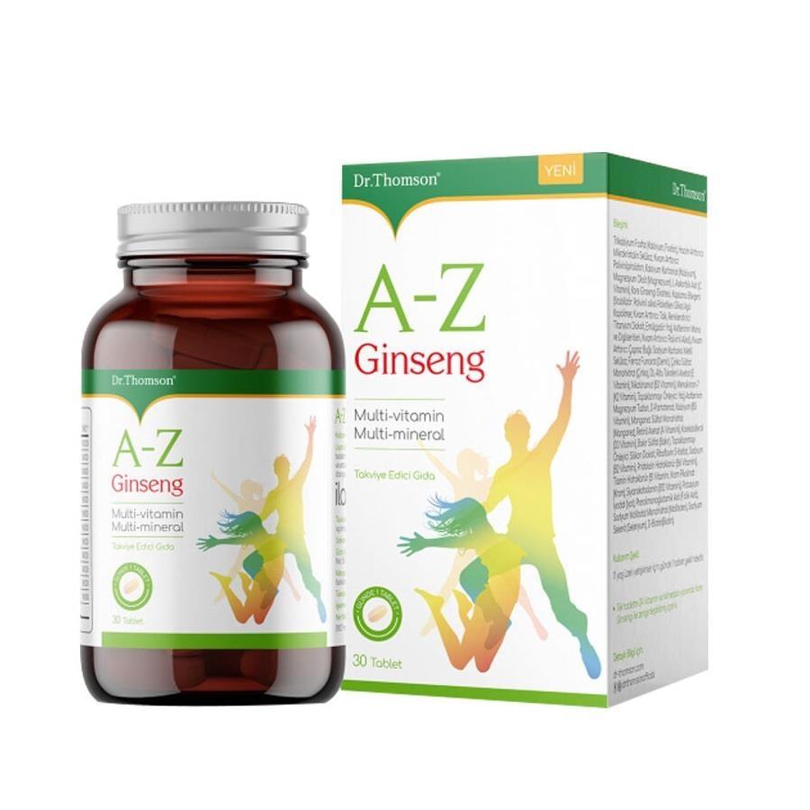 Dr. Thomson A-Z Ginseng Daily Multivitamin 30 Tablets