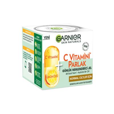 Garnier Skin Naturals Vitamin C Daily Moisturizing Gel for Normal Skin - 1.69 fl oz, Natural Skincare with Antioxidant Properties - image 2