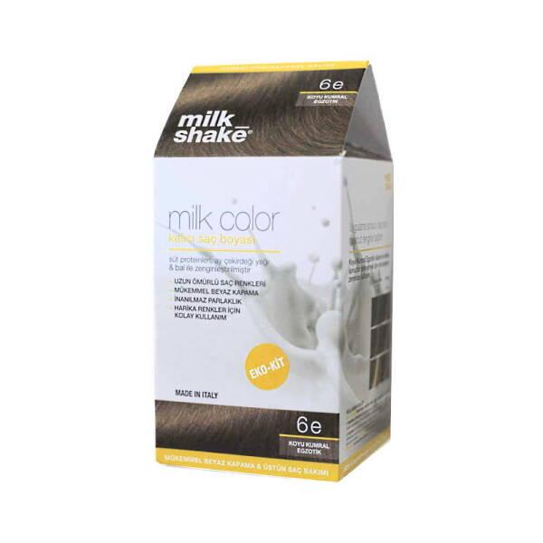 Milk Shake 6E Koyu Kumral Egzotik Hair Dye - Long-Lasting, Natural Ingredients, Easy Application - Hair Dye