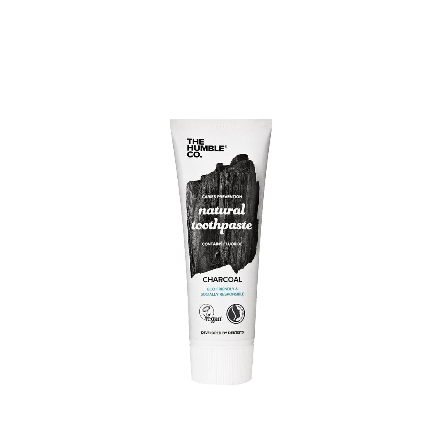 Humble Charcoal Siyah Diş Macunu 75 ml - Natural Teeth Whitening Toothpaste with Activated Charcoal Humble Charcoal Toothpaste - Natural Teeth Whitening Charcoal Toothpaste, Natural Toothpaste, Teeth Whitening, Activated Charcoal Oral Care, Siyah Diş Macunu, Natural Oral Care, Oral Hygiene, Whitening Toothpaste, Charcoal Oral Care Products, Healthy Smile, Oral Care Routine