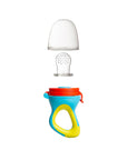 Babyjem Silicone Baby Fruit and Vegetable Teether - Safe Self-Feeding & Teething Relief for Infants 4+ Months Babyjem Silicone Teether for Safe Baby Feeding baby silicone teether, organic teething solution, baby fruit and vegetable feeder, silicone baby food feeder, baby self-feeding tool, baby feeding, teething relief, baby products, infant feeding, silicone baby products