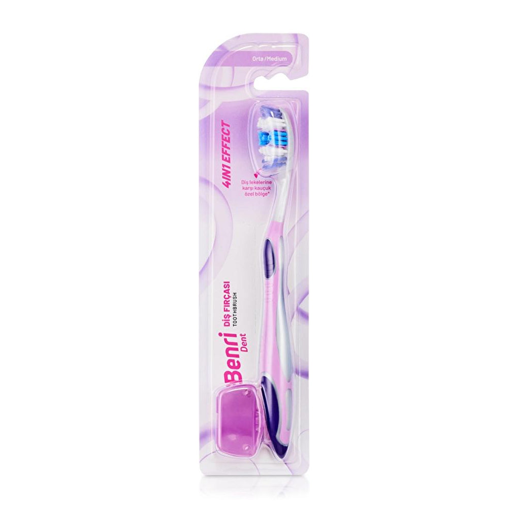 Benri Dent 4-in-1 Effect Toothbrush Multi-Action Cleaning