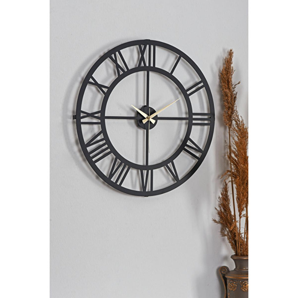 Muyika 50x50cm Modern Metal Wall Clock - Silent Sweep Mechanism, Decorative Home Accent Muyika Modern Metal Wall Clock - Silent & Stylish wall clock, metal wall clock, silent wall clock, modern home decor, large wall clock, home accents, decorative wall clock, metal decor, silent sweep mechanism, 50x50cm wall clock