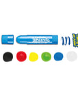 Carioca Temperello Stick Paints for Kids - 6 Washable Tempera Colors for Creative Fun Carioca Temperello Stick Paints - 6 Washable Colors washable tempera paints for kids, non-toxic art supplies for children, easy-to-use painting tools, Temperello Stick Paints, kids art materials, art supplies for classroom, mess-free painting, creative toys for kids, children's art projects, educational art supplies