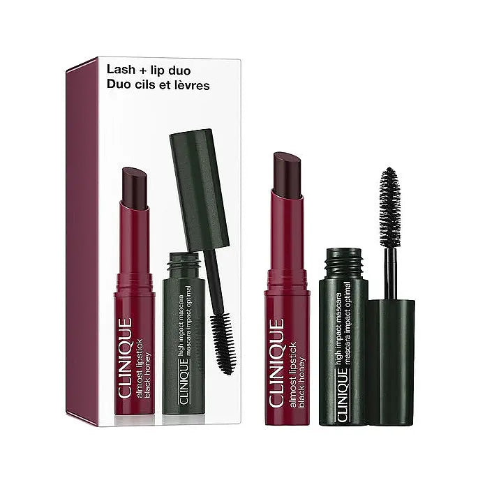 Clinique Lash & Lip Duo Set for Volume and Sheer Color 2 Pieces