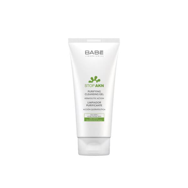 babe stop akn purifying cleansing gel 100ml, facial cleanser for oily skin by babe Babe Stop AKN Purifying Cleansing Gel - 100ml | Oily Skin Babe Purifying Cleansing Gel - 100ml for Oily Skin babe, purifying-cleansing-gel, oily-skin, facial-cleanser, daily-cleanser, skincare, acne-treatment, gel-cleanser, ai-generated, foaming-cleanser