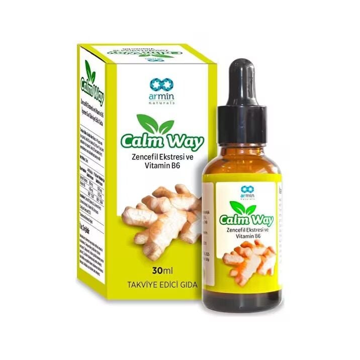 Armin Ilac Calm Way Ginger & Vitamin B6 Liquid Drops 30ml