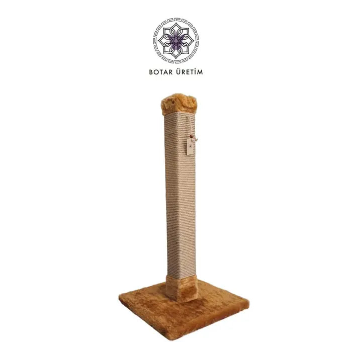 Botar Square Cat Scratching Post for Play and Claw Care 80cm