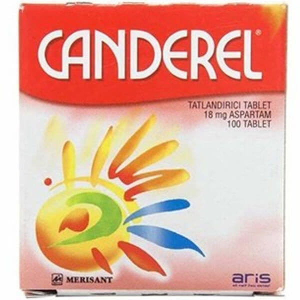 Canderel Sweetener Tablets Low Calorie Sugar Alternative 100 Count