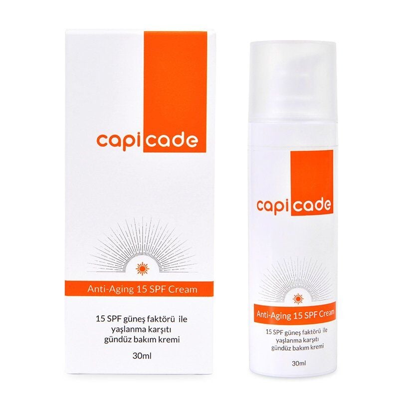 Capicade Anti-Aging SPF 15 Day Cream with Hyaluronic Acid 30ml