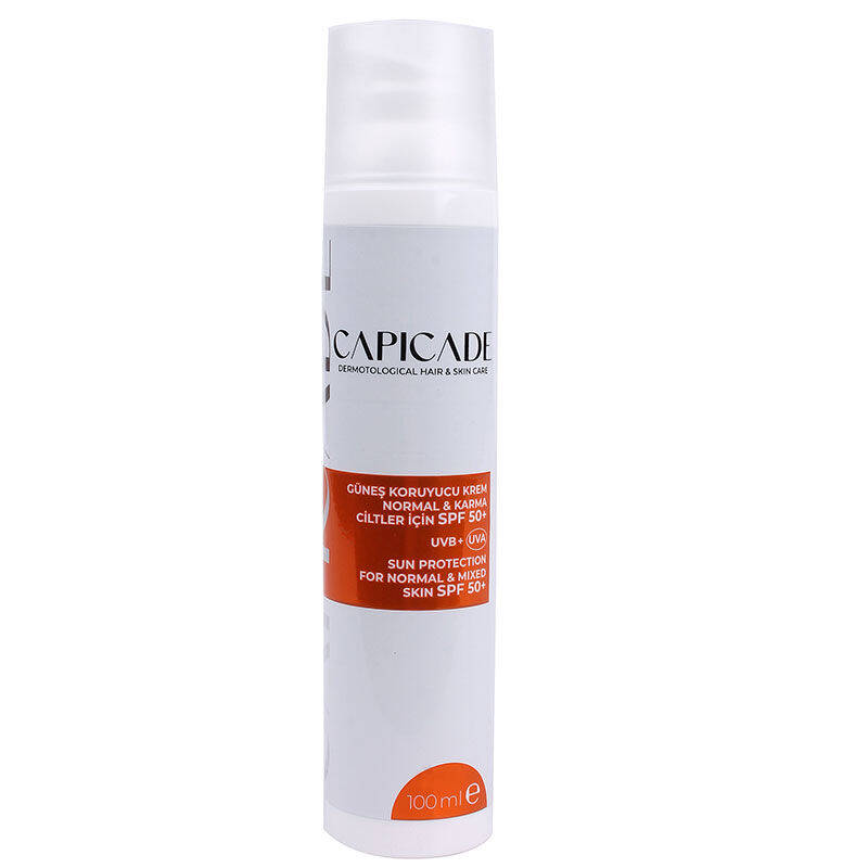 Capicade SPF 50+ Sunscreen for Normal & Combination Skin 100 ml