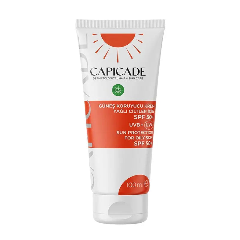Capicade Oil-Control Sunscreen Cream SPF 50+ for Oily Skin, 100 ml