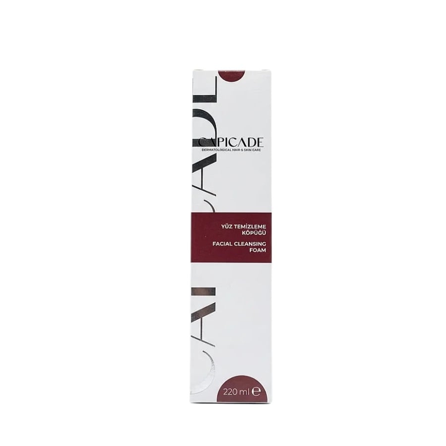 Capicade Face Cleansing Foam for Daily Use, 220 ml Bottle