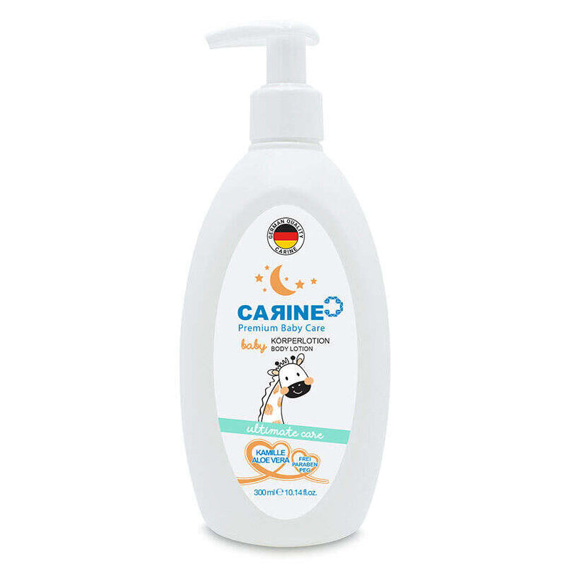 CARINE Baby Body Lotion with Aloe Vera and Chamomile 300 ml