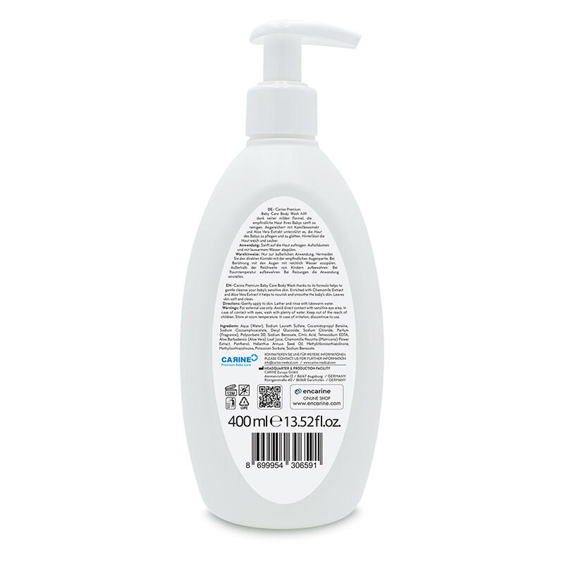 Carine Baby Wash Gel with Chamomile & Aloe Vera 400 ml