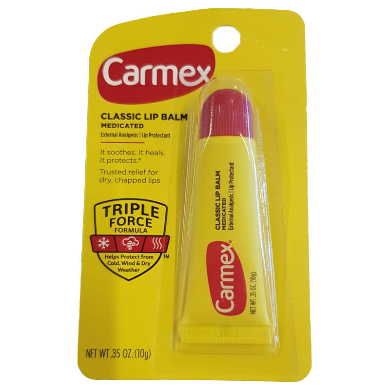 Carmex Classic Lip Balm Moisturizing Relief 10g
