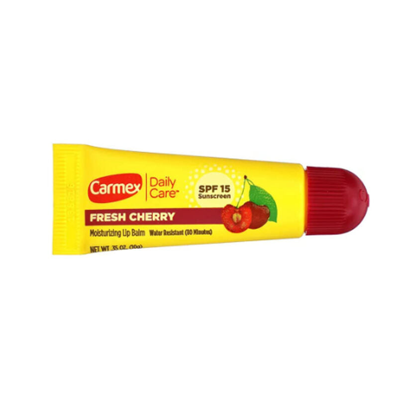 Carmex Fresh Cherry Lip Balm Stick SPF 15 Sun Protection 10g